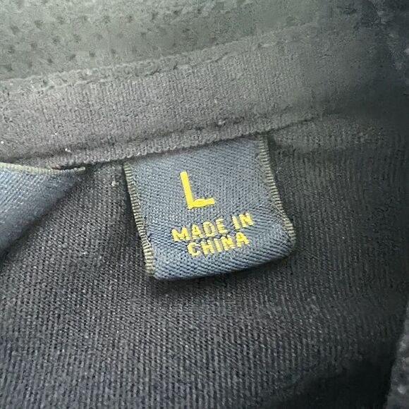 Polo Ralph Lauren Golf Jacket Mens Large Navy Blue Scottish Scots Guard Logo - Picture 5 of 12